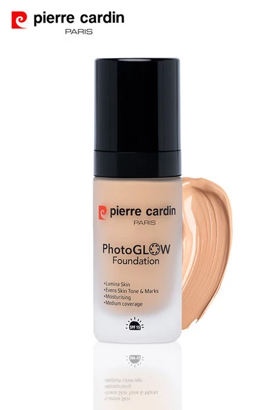 Pierre Cardin Photoglow Aydınlık Veren Fondöten Ivory Skin with Warm Yellow