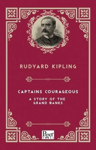 Captains Courageous a Story of the Grand Banks (İngilizce Kitap)