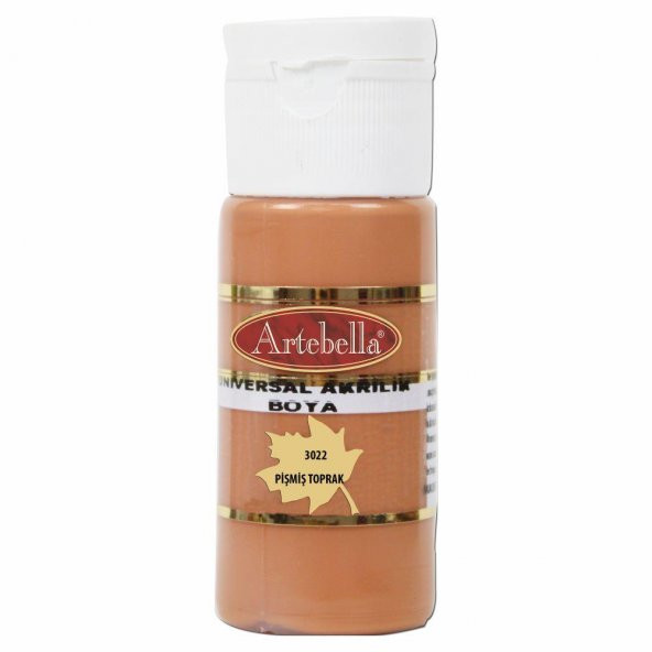 Artebella Akrilik Boya 302230 Pişmiş Toprak 30 ml