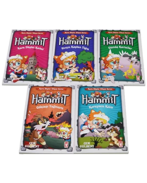 Hammit Kara Düşler Ülkesi Serisi Kitap Seti Timaş Çocuk - 2