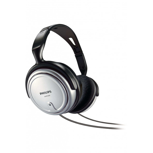 PHILIPS SHP2500/10 Kulaküstü Kulaklık Siyah/Gümüş
