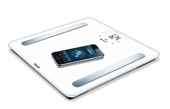 Beurer BF 600 Pure Beyaz Vücut Analiz Baskülü - Resim 2