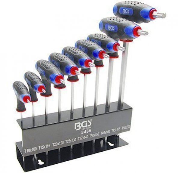 Bgs T Tornavida Torx (Tork) 9 Parça T10-T50 - 2