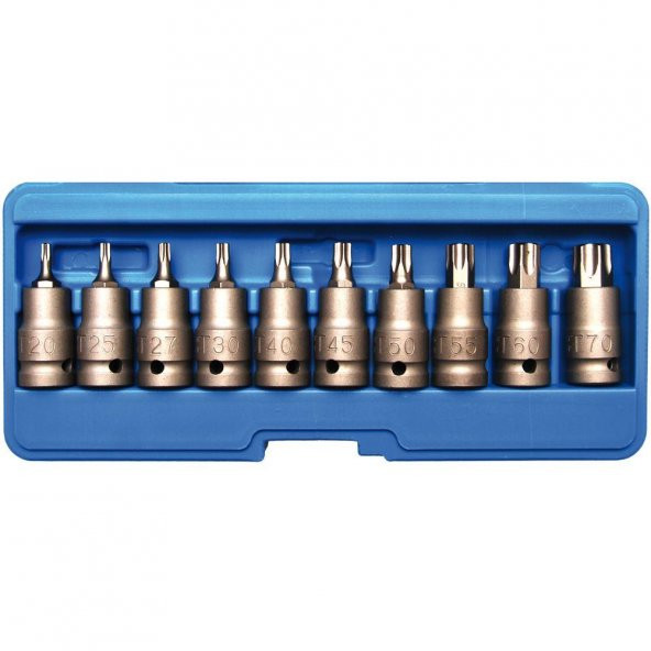 Bgs Lokma Seti Havalı Torx (Tork) 1/2 T20-T70 10 Parça