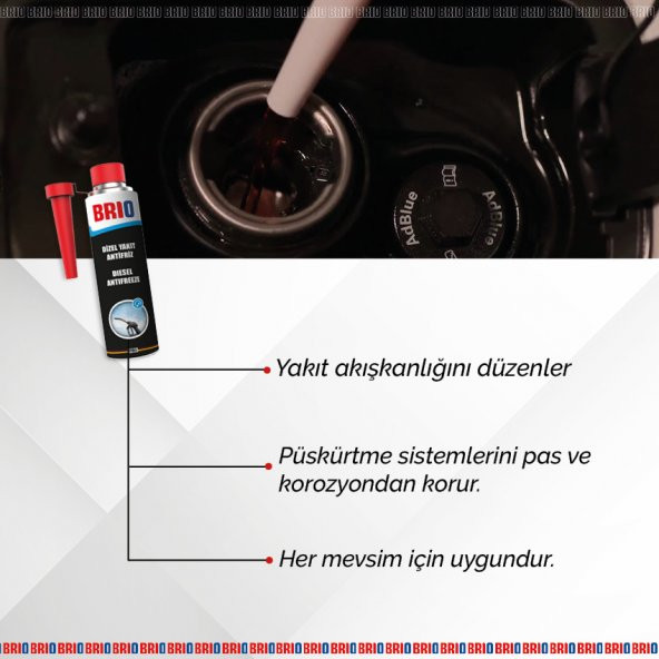 Brio Dizel Yakıt Antifrizi 300 Ml - 3