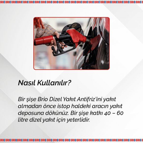 Brio Dizel Yakıt Antifrizi 300 Ml - 4