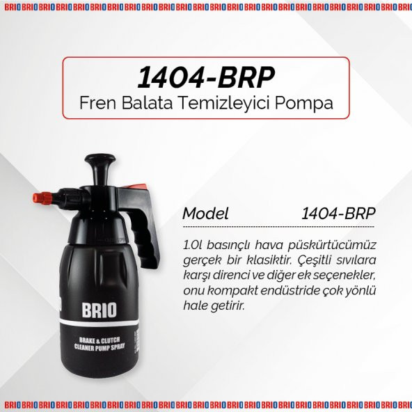 Brio Fren Balata Temizleyici Pompa 1 L - 2