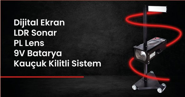 Brio Far Ayar Cihazı Lazerli Dijital Gösterge - 4