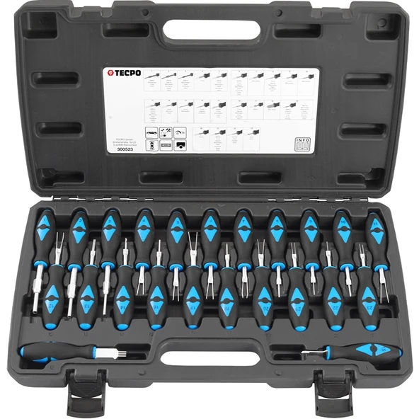 Bgs Soket Fişi Çıkartma Tornavida Seti 23 Parça - Resim 3