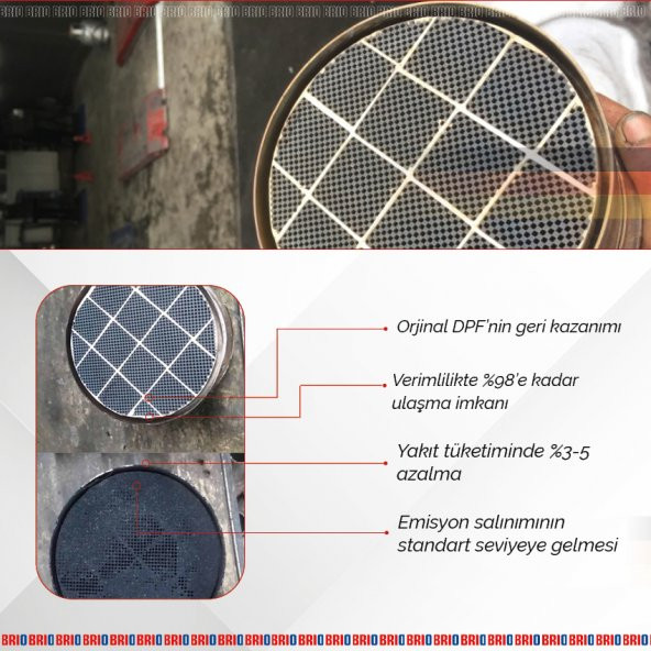 Brio Dpf Dizel Partikül Filtre Temizleme 1 L - 3