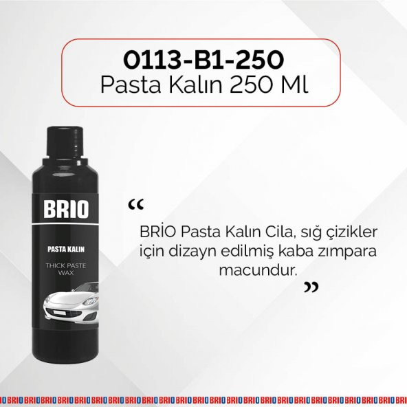 Brio Pasta Kalın 250 Ml - 2