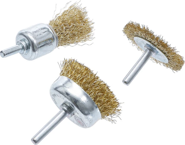 Bgs Tel Fırça Yüzey Temizleme Set 3 Parça - Resim 3