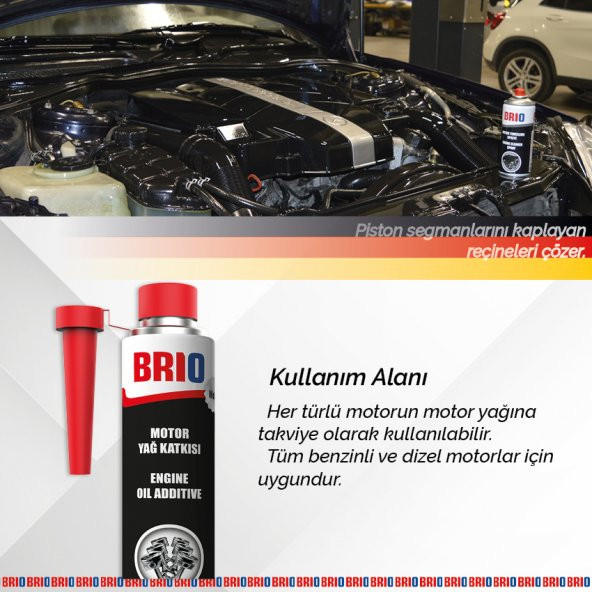 Brio Motor Yağ Katkısı Mos2 300 - 3
