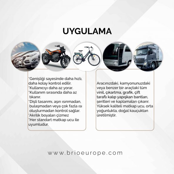 Brio Etiket Serit Folyo Temizlik Silgisi - 4