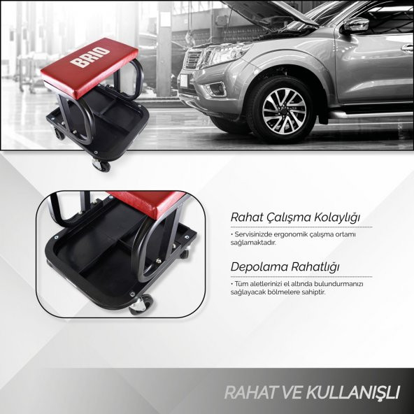 Brio Tamirci Sandalyesi Tamirci Taburesi - 3