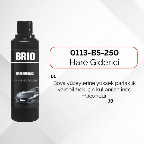Brio Hare Giderici 250 Ml - 2
