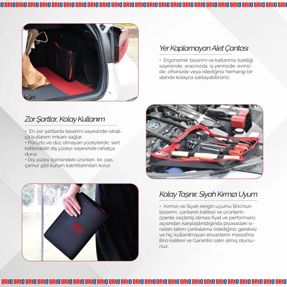 Brio Takım Çantası Pro Home Dolu - Resim 5