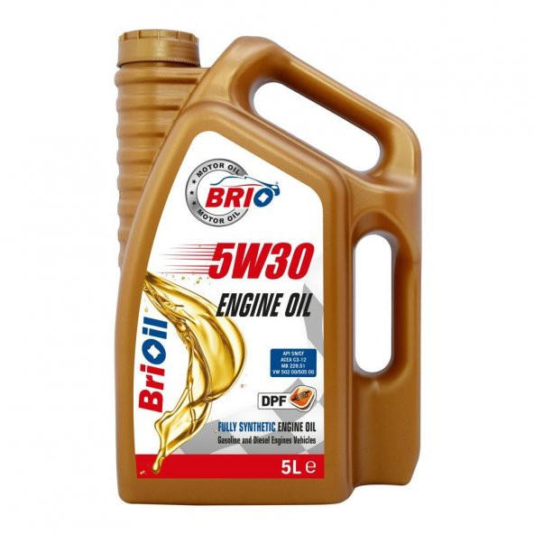 Brio Motor Yağı 5W30Dpf- 5 Litre