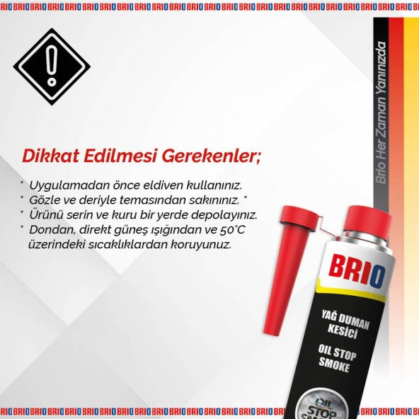 Brio Yağ Duman Kesici 300 Ml - Resim 4