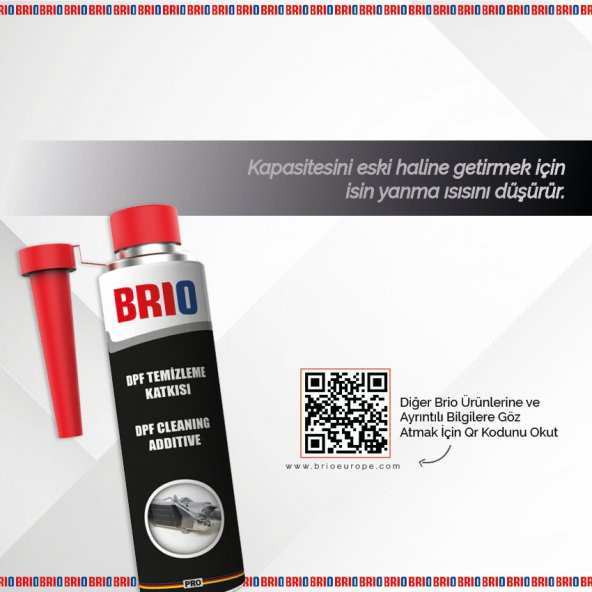 Brio Dizel Partikül Filitre Temizleyici 300 Ml - 4