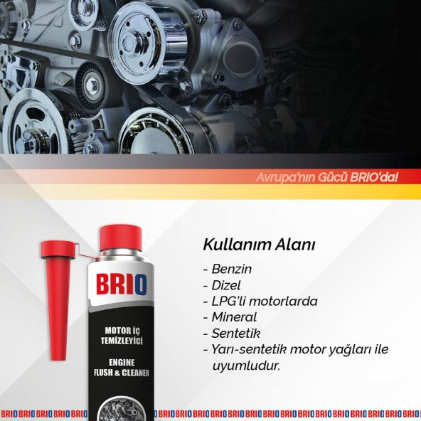 Brio Motor İç Temizleyici 300 Ml - Resim 3