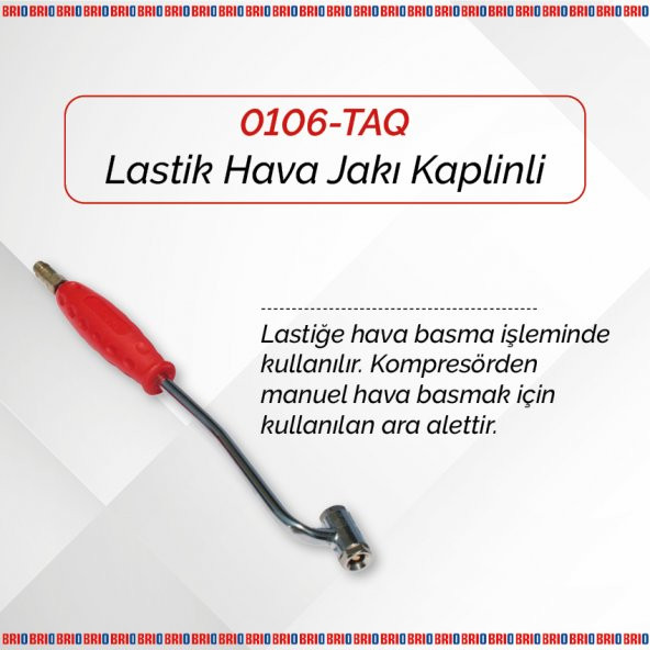 Brio Lastik Hava Jakı Kaplinli - 2