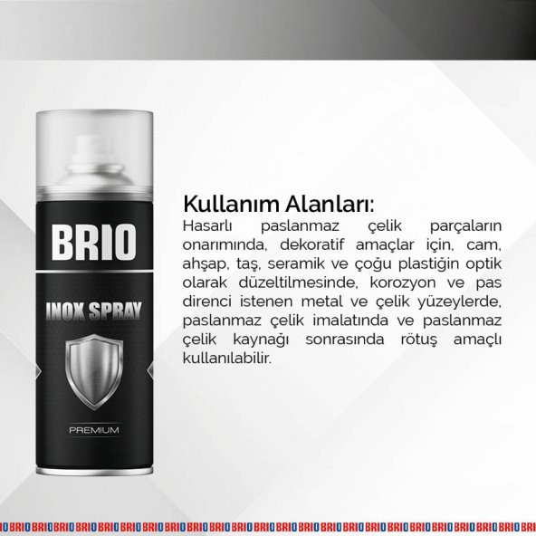Brio İnox Sprey 400 Ml Açık Renk - 4