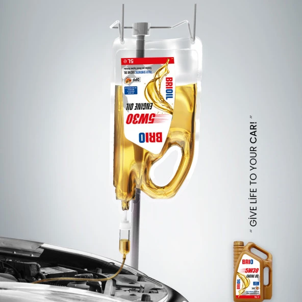 Brio Motor Yağı 5W30Dpf- 5 Litre - 2