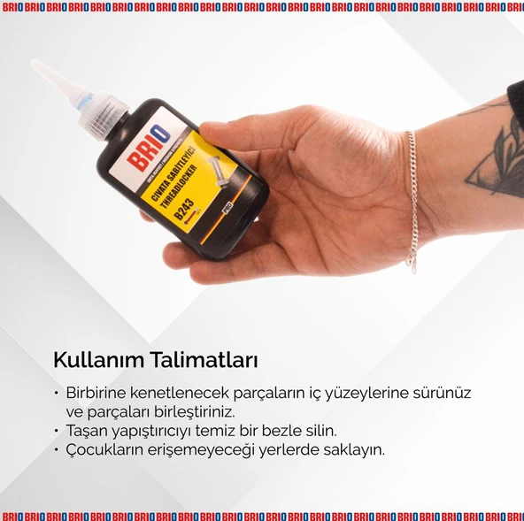 Brio Civata Sabitleyici Orta Kuvvet 50 Ml - 3