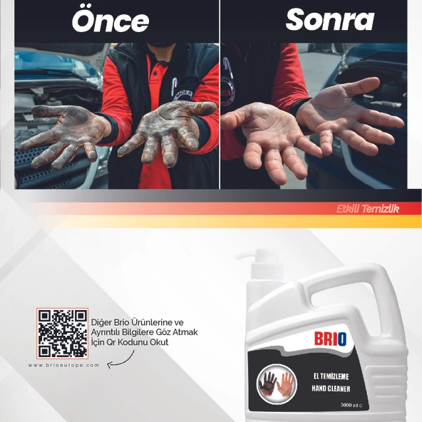 Brio El Temizleme Pastası 3000 Ml Pompalı - 4