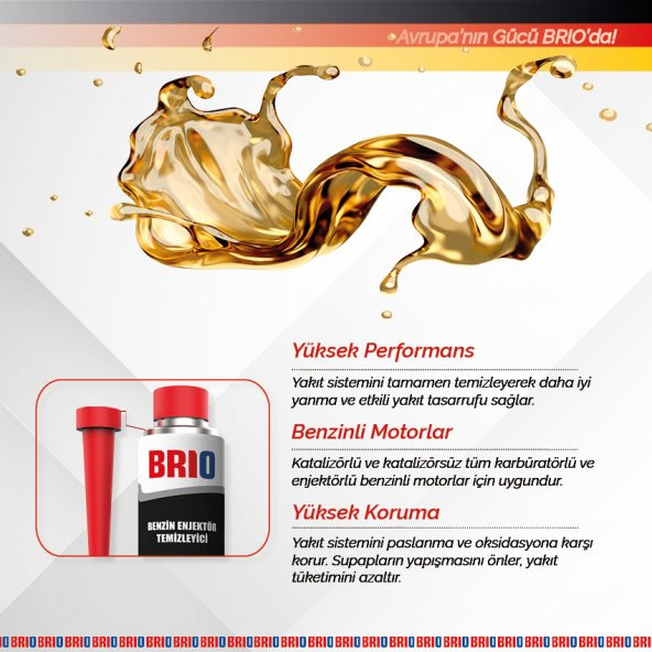 Brio Benzin Enjektör Temizleyici 300 Ml - 3