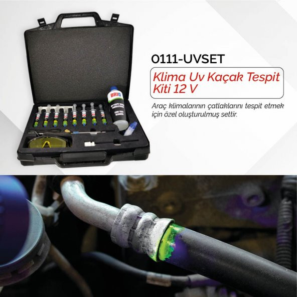 Brio Klima Uv Kaçak Tespit Kiti 12V - Resim 2