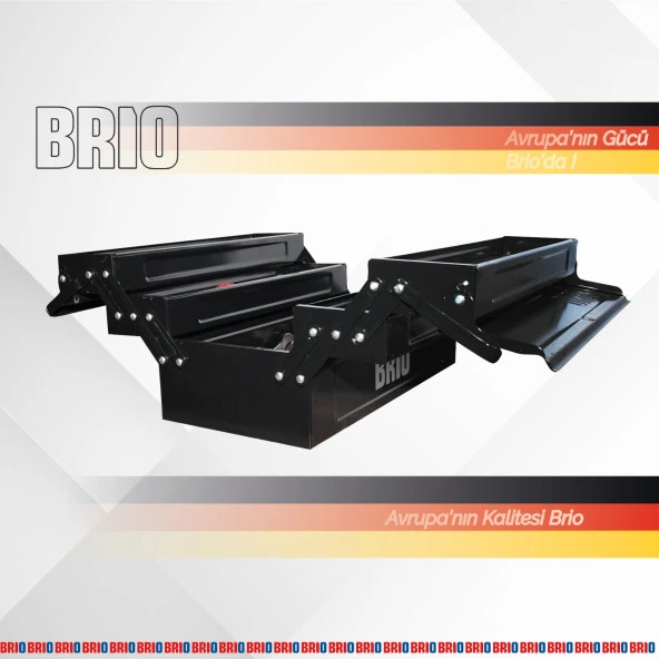 Brio Takım Çantası Bos 5 Gözlü 420 Mm - 3