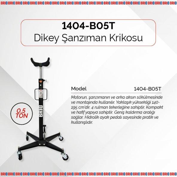 Brio Dikey Şanzıman Krikosu 500 Kg - 2