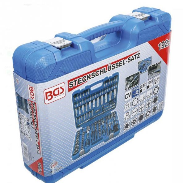 Lokma Set 1/4 -3/8–1/2 - 192 Parça - Resim 2