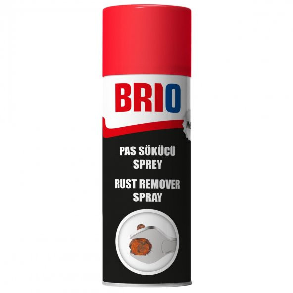 Brio Güçlü, Ağır Pas Sökücü Mos2 Sprey 400 Ml