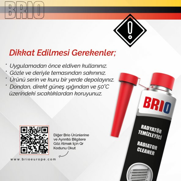 Brio Radyatör Temizleyici 300 Ml - 4