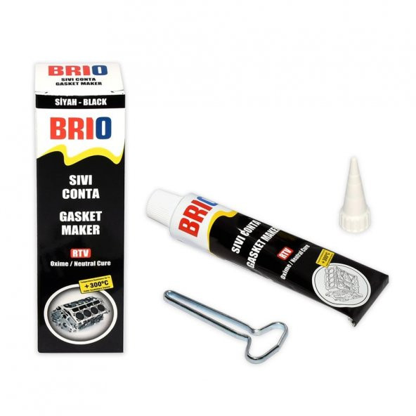 Brio Sıvı Conta 85 Gr Rtv Siyah