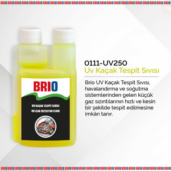 Brio Uv Kaçak Tespit Sıvısı 250 Ml - 2