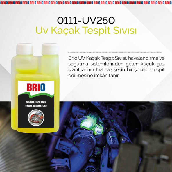 Brio Uv Kaçak Tespit Sıvısı 250 Ml - 3