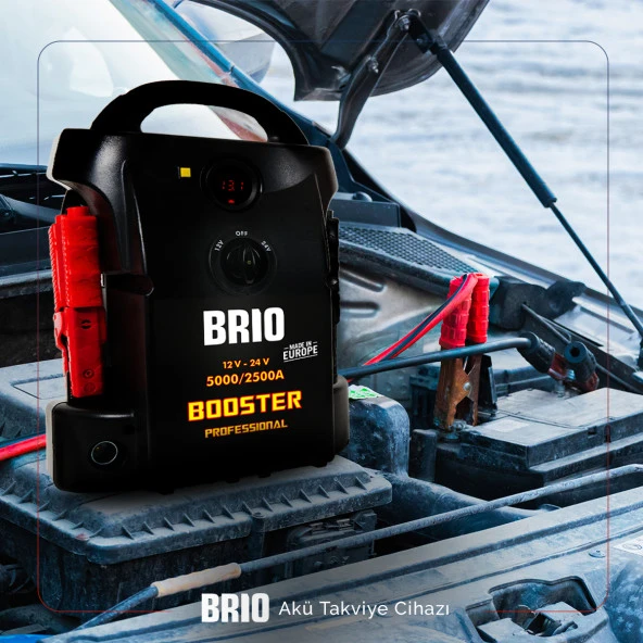 Brio Akü Takviye Cihazı 12X24V 5000A - 2