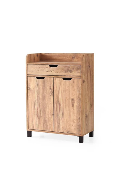 Ekonomik Çekmeceli Ayakkabılık Çok Amaçlı Dresuar Dolap - 3