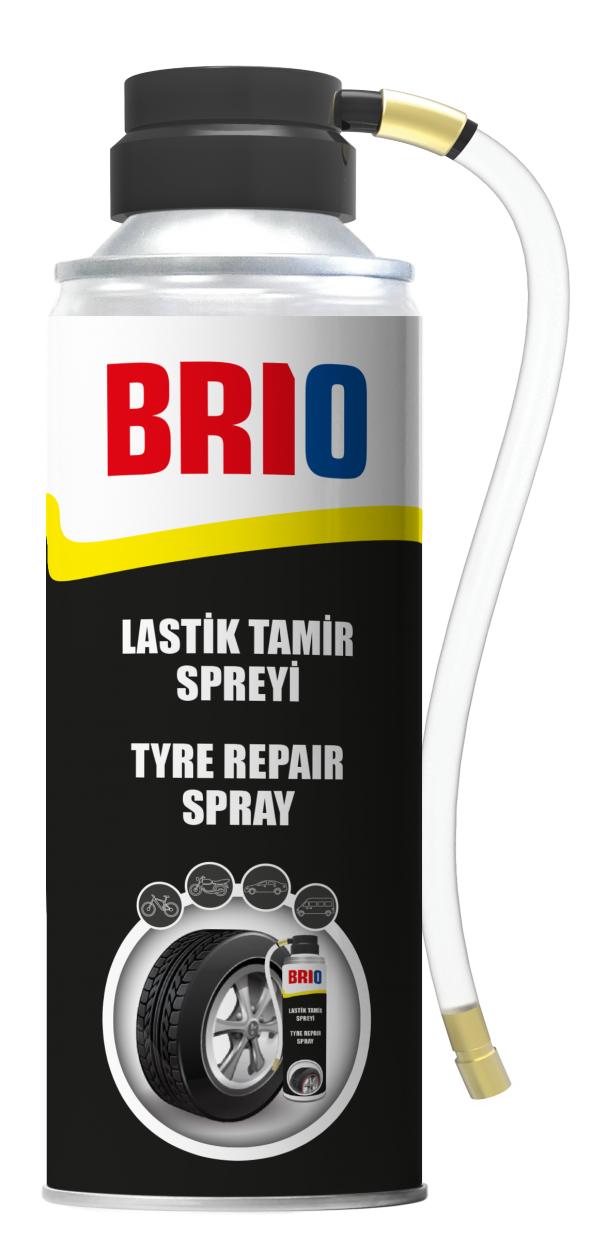 Brio Lastik Tamir Kiti Lastik Tamir Spreyi 400 Ml - Resim 2