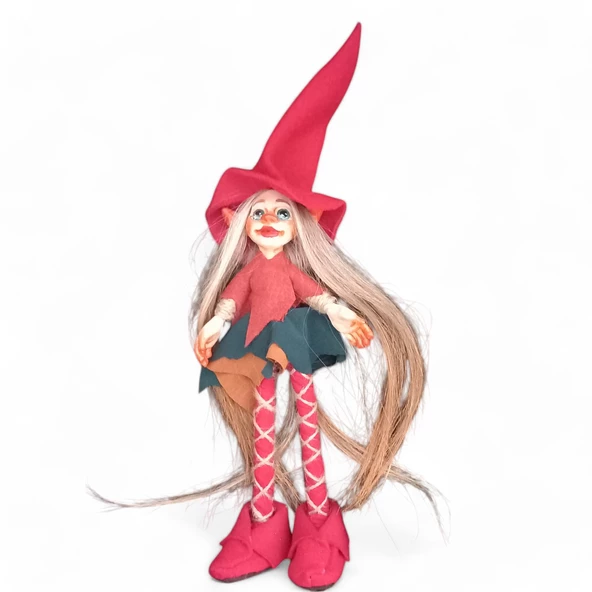Elf Bebek Kırmızı Çizmeli - Resim 2