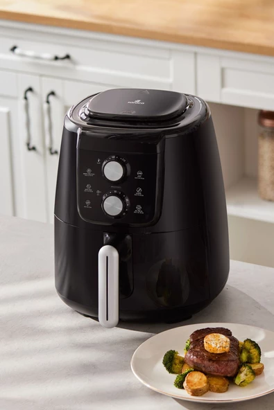 Karaca Air Pro Cook Manuel Xl Airfryer Black 4 Kişilik - 4