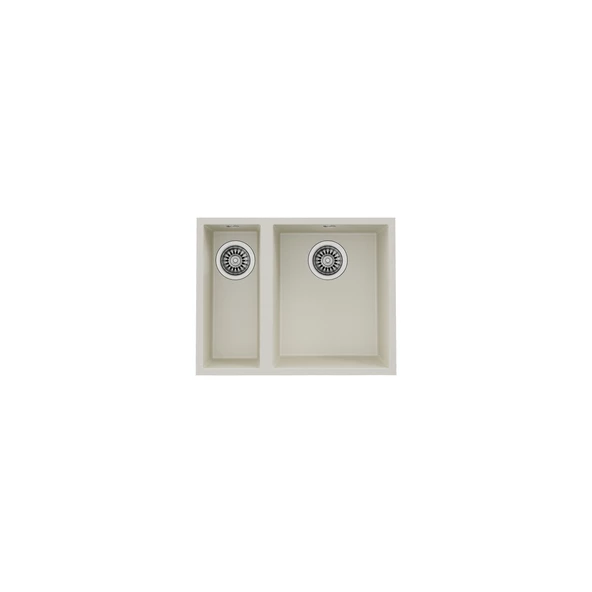 Teka SQUARE 560 TG Bright Cream Tezgah Altı Granit Eviye