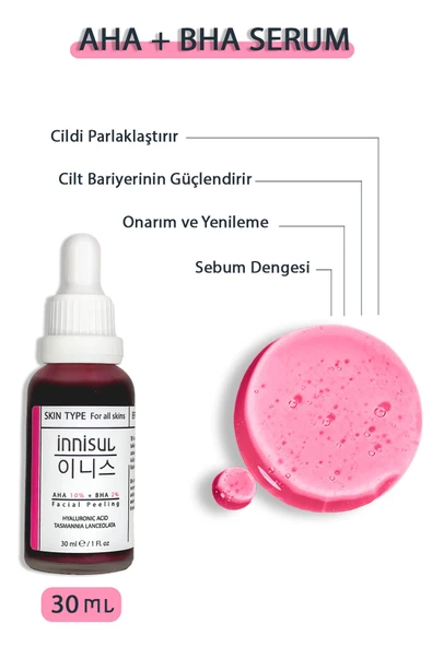 Yenileyici Gece Bakım Seti: Aha Bha Peeling Serumu, Glikolik Asit Tonik, Nemlendirici Gece Kremi - 2