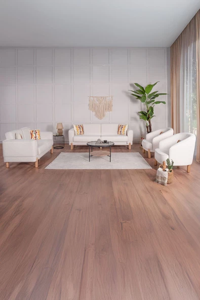 Kilim Mobilya Bohera Bohem Koltuk Takımı 3 2 1 1 Krem