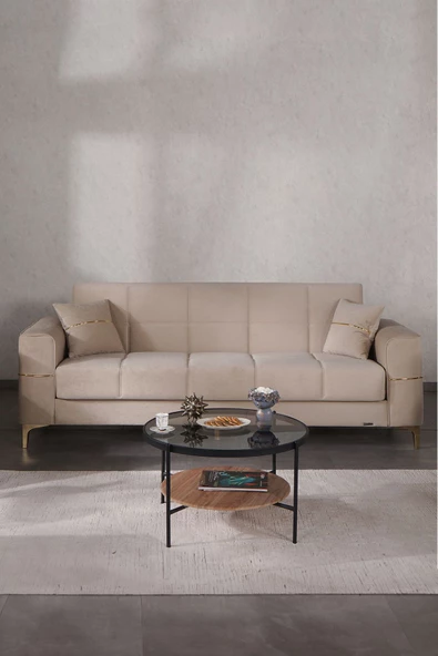 Kilim Mobilya VOGEL Koltuk Takımı 3+3+1+1 Krem - 6