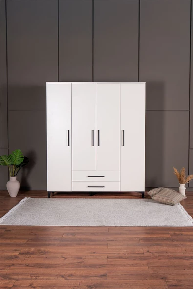 Kilim Mobilya Robin Dört Kapaklı Dolap 140 Aytaşı